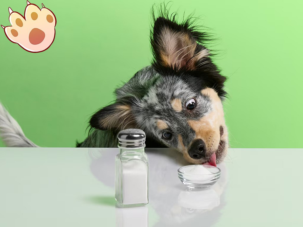 Dog dental care illustration